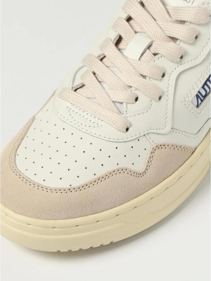 Autry Blauw Wit Sneakers Medalist Suede Panel Multicolor Heren - Foto 3