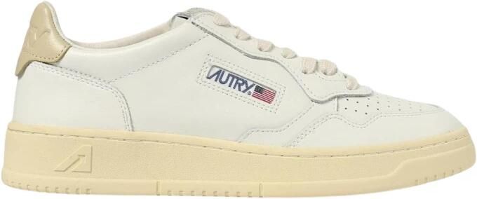 Autry Witte Sneakers met Logoinzetstukken - Foto 3
