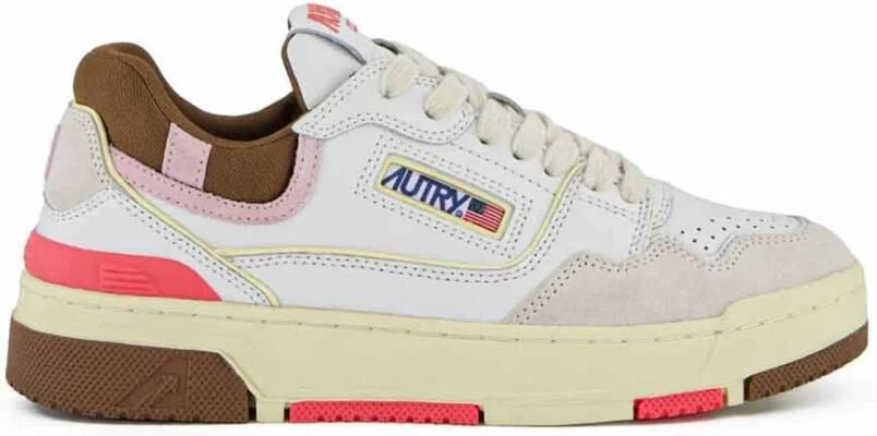 Autry Sneaker met kleurdetails en comfortabel materiaal White Dames - Foto 4