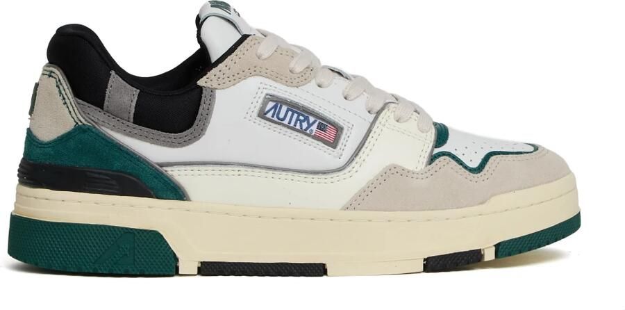 Autry Witte Platte Action Schoenen Multisuede