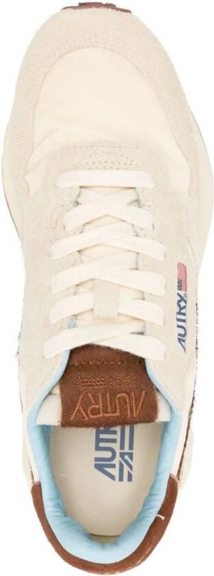 Autry Low-Top Sneakers White And Brown Sneakers in beige - Foto 3