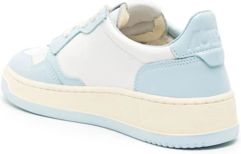 Autry Lage Leren Blauwe Medalist Sneakers Multicolor Dames - Foto 6