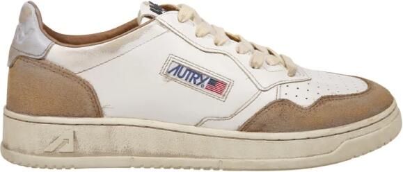 Autry Suède Leren Sneakers Beige Heren - Foto 4