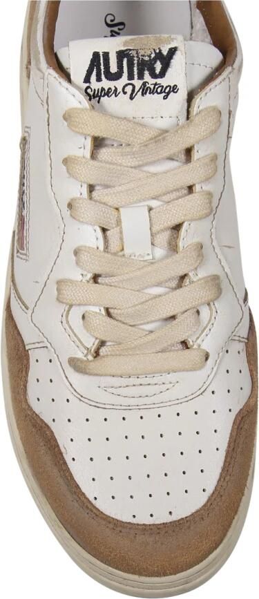 Autry Suède Leren Sneakers Beige Heren - Foto 2