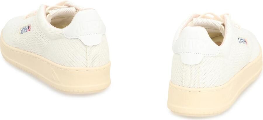 Autry Low-Top Sneakers Easeknit Low-Top Sneakers With Textured Finish in beige