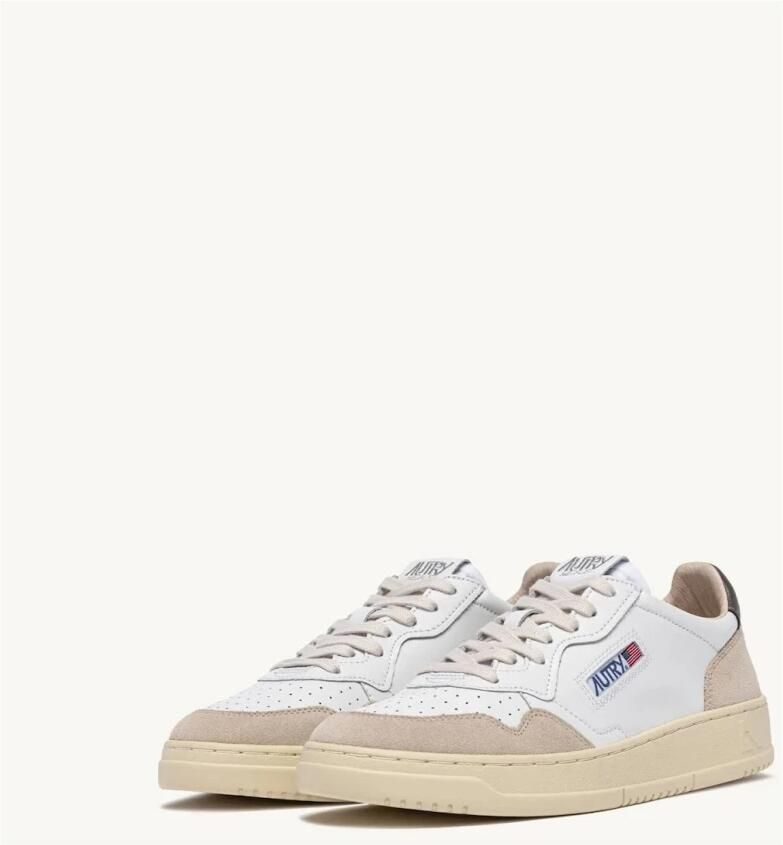 Autry Leren Lace-Up Sneakers met Rubberen Zool voor Comfortabel Wandelen - Foto 3