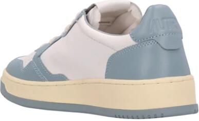 Autry Witte Veterschoenen met Gevulkaniseerde Rubberen Zool Blue Dames - Foto 2