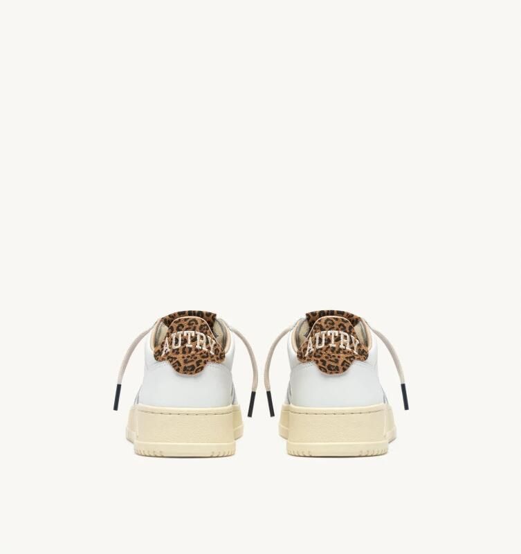 Autry Lage Sneakers Medalist Low Leather W White Leopard - Foto 5