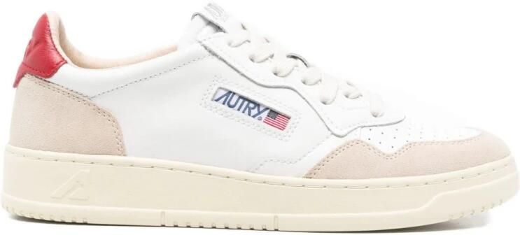 Autry Medalist Lage Sneakers van Leer en Suède