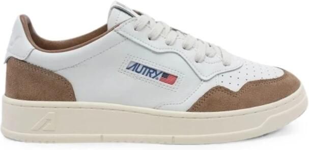 Autry Medalist Lage Sneakers van Leer en Suède