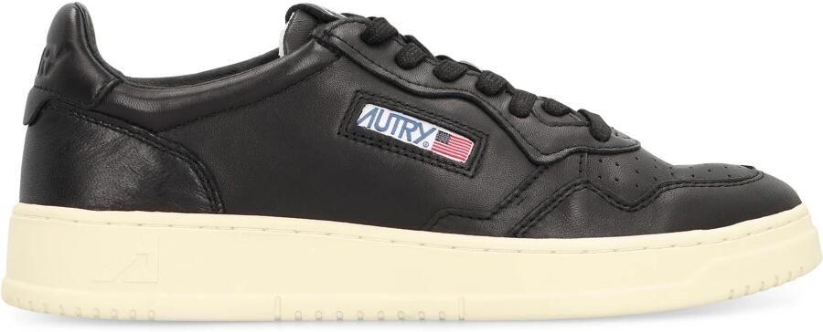 Autry Medalist Leather Low-Top Sneakers