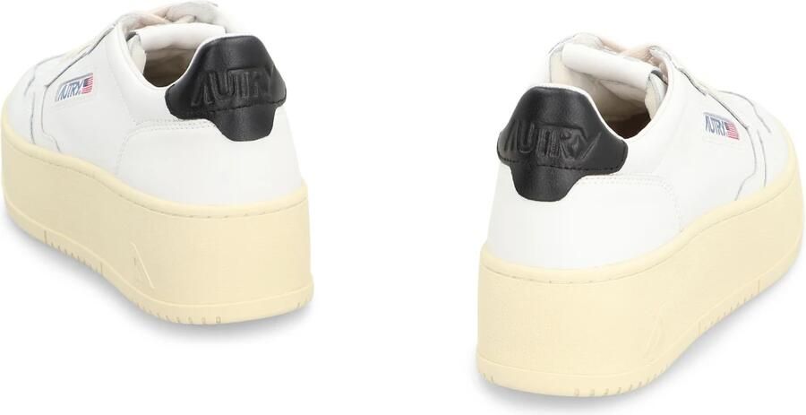 Autry Lage Platform Sneaker met Warme Voering White Dames - Foto 2