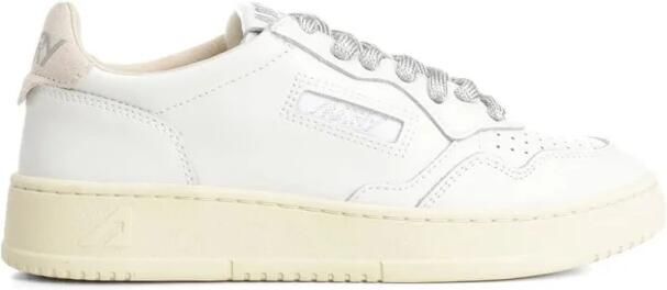 Autry Witte Leren Sneakers voor Vrouwen