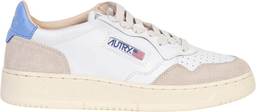 Autry Low-Top Sneakers Medalist Low Wom Sneaker in wit