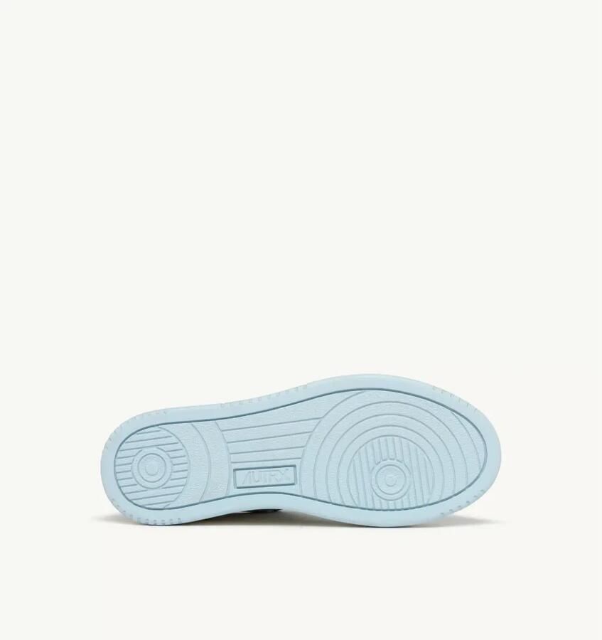 Autry Lage Leren Blauwe Medalist Sneakers Multicolor Dames - Foto 3
