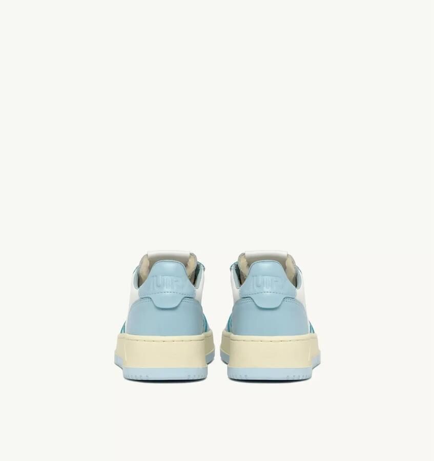 Autry Lage Leren Blauwe Medalist Sneakers Multicolor Dames - Foto 4
