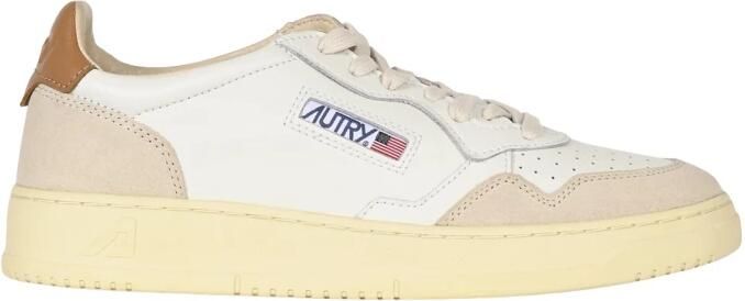 Autry Lage Sneakers Medalist Low Suede M White Lion