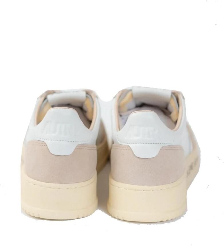 Autry Witte leren sneakers met geperforeerde neus Multicolor Heren - Foto 2
