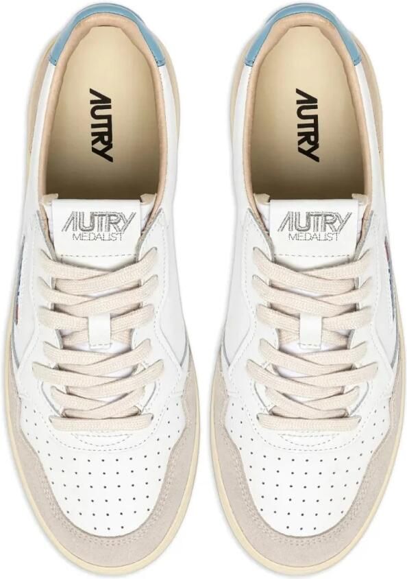Autry Medalist Low Leather and Suede Sneakers - Foto 2