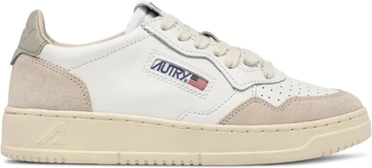 Autry Medalist Low Leather Suede Sneakers