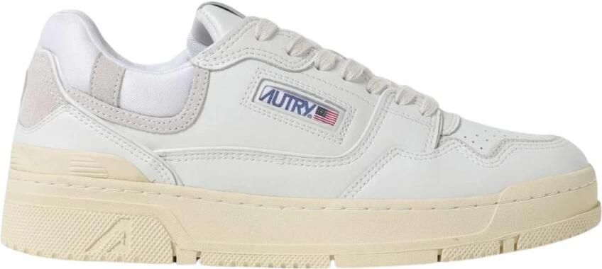 Autry Witte Sneakers met Kalfsleer en Suède White Dames - Foto 3