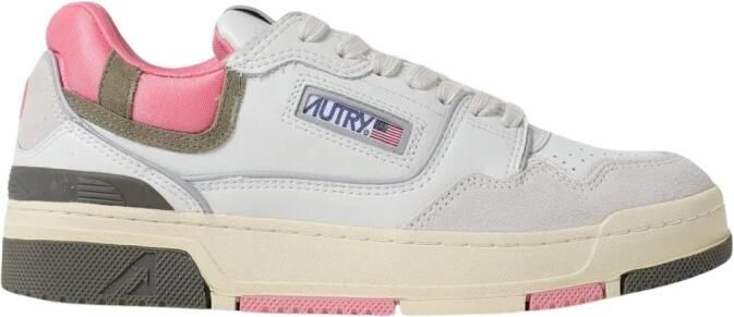 Autry CLC Sneakers Wit Groen Militair White Dames - Foto 2