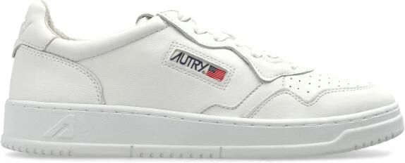 Autry Tijdloze stijl: Medalist Witte Platte Schoenen Wit Heren - Foto 8