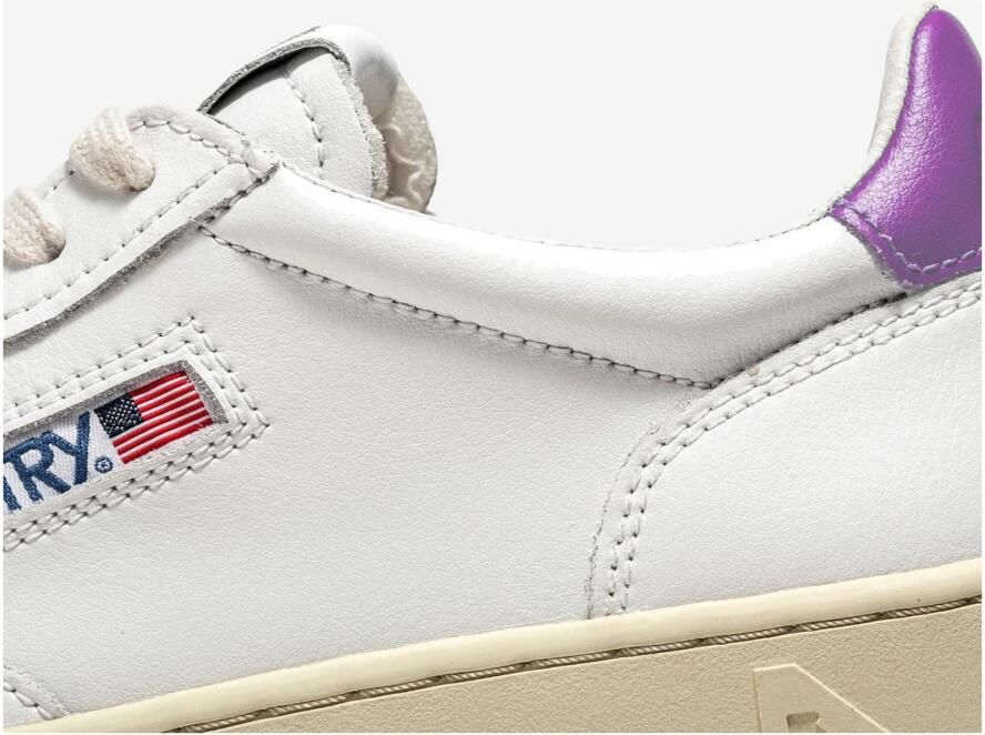 Autry Lage Sneakers Medalist Low W Leat White Dberry - Foto 2