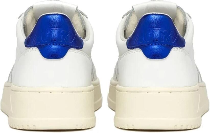 Autry Witte en Blauwe Medalist Low Sneakers White Dames - Foto 2