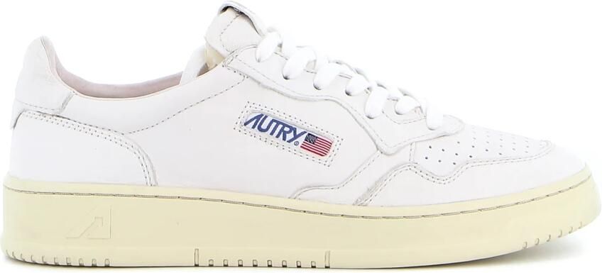 Autry Medalist Low Top Sneaker Wo White