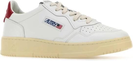 Autry Leren Medalist Lage Sneaker Rood White Heren - Foto 3