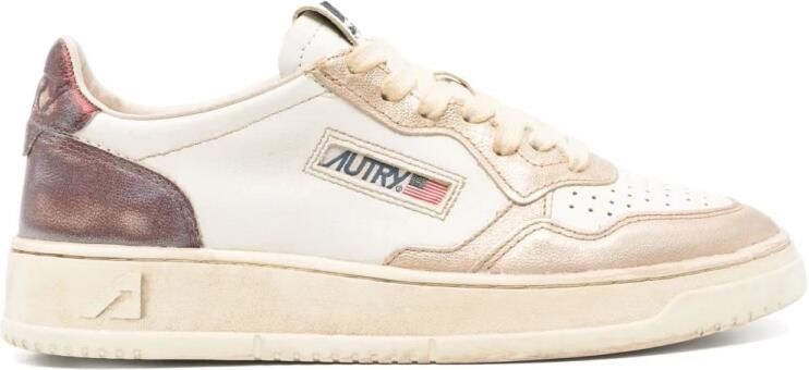 Autry Met de hand vervaardigde leren sneakers in verschillende kleuren