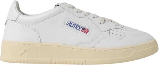 Autry Lage Sneakers Medalist Low Leather M White