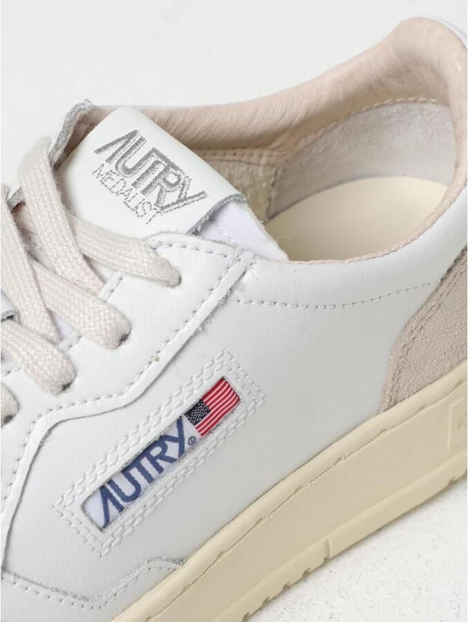 Autry Action low top sneakers heren leer leer rubber Stof 39 Wit
