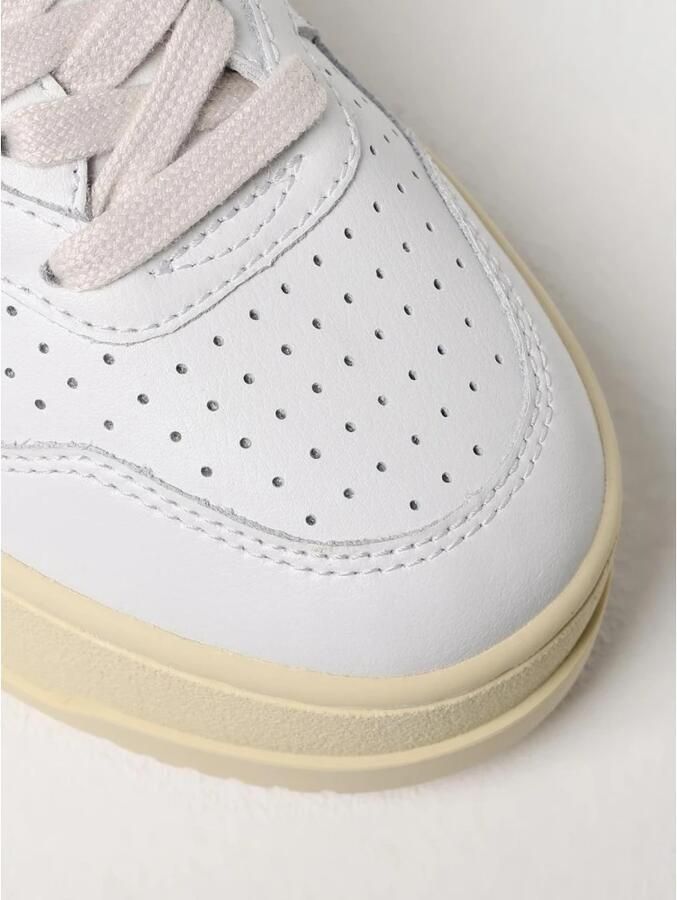 Autry Lage Platform Sneaker met Warme Voering White Dames