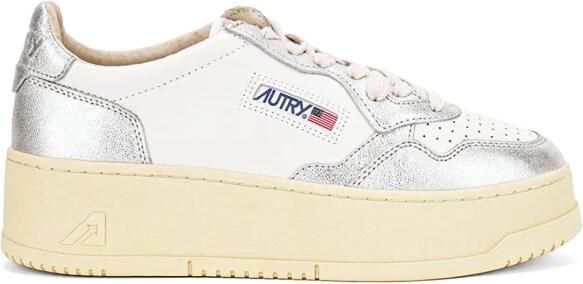 Autry Metallic Finish Sneakers met Kleurblok Ontwerp - Foto 9