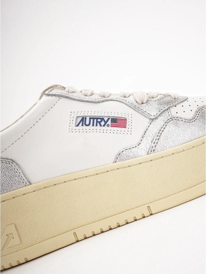 Autry Metallic Finish Sneakers met Kleurblok Ontwerp - Foto 3