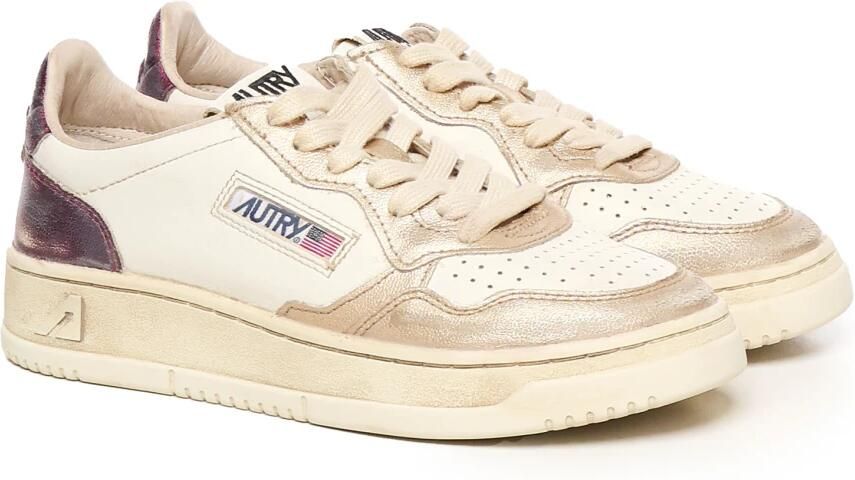 Autry Met de hand vervaardigde leren sneakers in verschillende kleuren