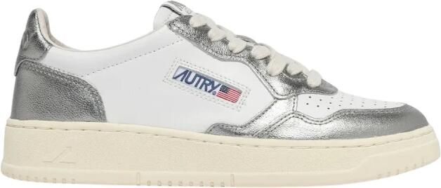 Autry Metallic Finish Sneakers met Borduurdetails - Foto 3