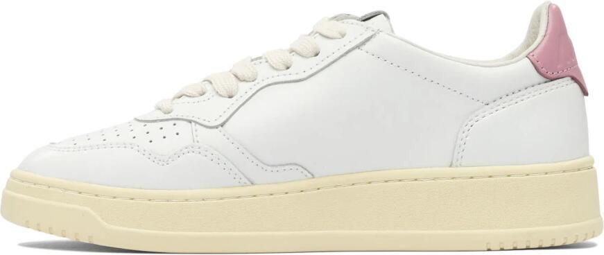 Autry Metallic Hiel Tennis Stijl Sneakers