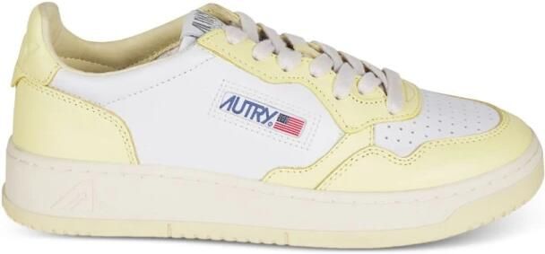 Autry Panelled Leather Sneakers