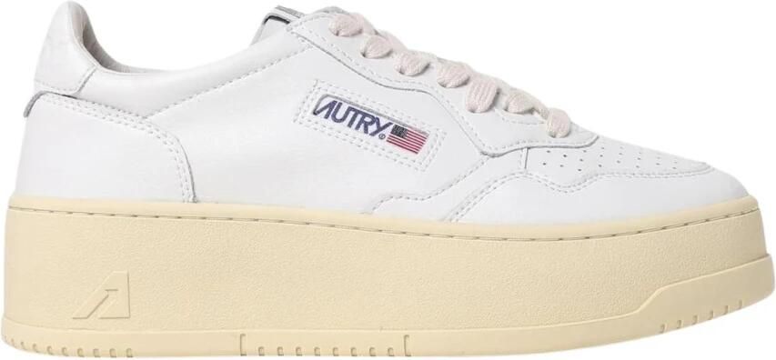 Autry Witte Sneakers voor Stijlvolle Look White Dames - Foto 4