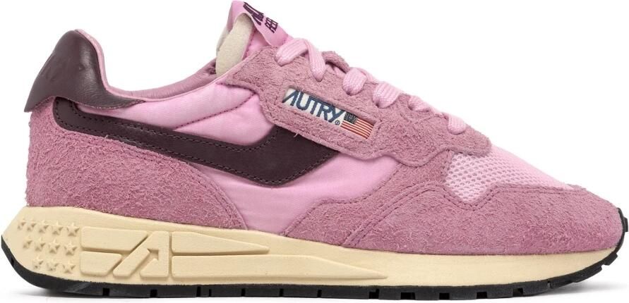 Autry Low-Top Sneakers Reelwind Low-Profile Sneakers in roze