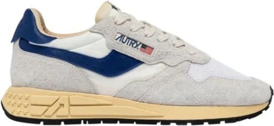 Autry Witte Sneakers voor een stijlvolle look Multicolor Heren