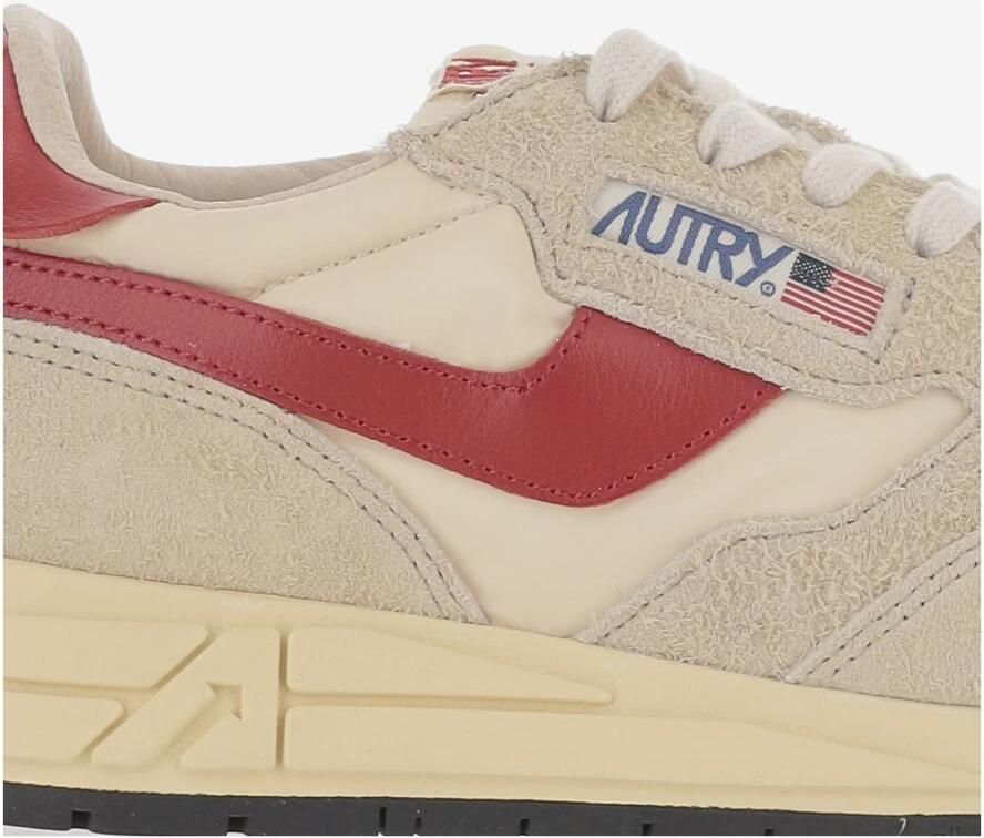 Autry Reelwind Low Nylon And Suede Sneakers - Foto 2