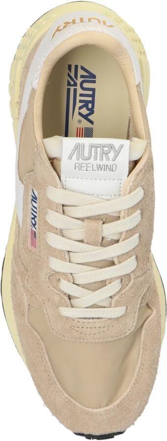 Autry Beige Nylon Sneakers met Suède Inzet Multicolor - Foto 5