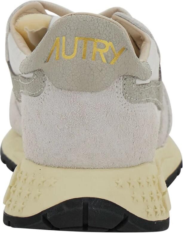 Autry Reelwind Sneakers Vintage-geïnspireerde Prestatieschoenen Beige - Foto 3