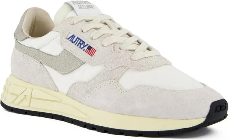 Autry Reelwind Sneakers Vintage-geïnspireerde Prestatieschoenen Beige - Foto 12