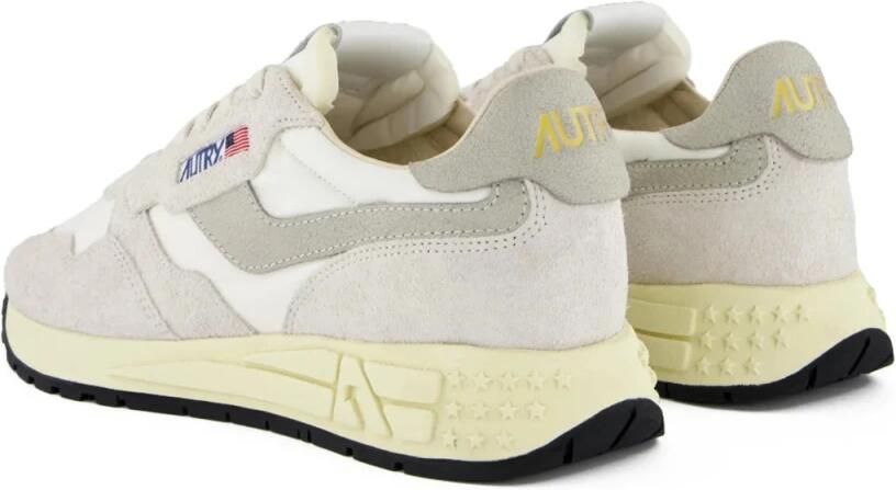 Autry Reelwind Sneakers Vintage-geïnspireerde Prestatieschoenen Beige - Foto 13