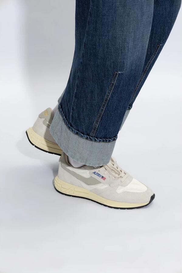 Autry Reelwind Sneakers Vintage-geïnspireerde Prestatieschoenen Beige - Foto 6